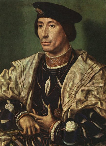 Main Product Photo of Portrait of Baudouin of Burgundy Painting by Jan Gossaert (Mabuse)