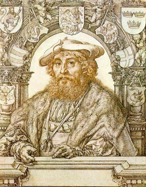Main Product Photo of Portrait of Christian II, King of Denmark Painting by Jan Gossaert (Mabuse)
