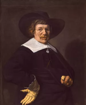 Portrait of a Man by Jan Hals Oil Painting