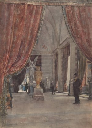 Eregalerij van het Rijksmuseum Amsterdam by Jan Hoynck Van Papendrecht Oil Painting