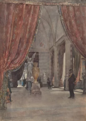 Eregalerij van het Rijksmuseum Amsterdam by Jan Hoynck Van Papendrecht Oil Painting