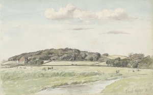 Gezicht op Texel by Jan Hoynck Van Papendrecht Oil Painting