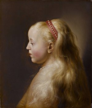 A Young Girl by Jan Lievens Oil Painting