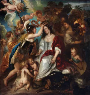 Allegory of Peace by Jan Lievens Oil Painting
