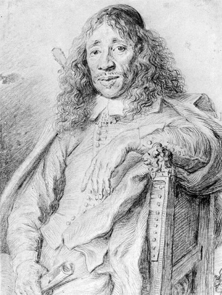 Portrait of Poet Jan Vos