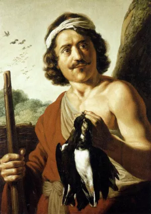 The Four Elements and Ages of Man: Air and Youth Oil painting by Jan Lievens