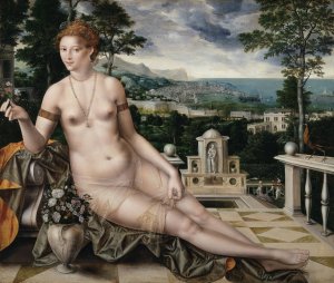 Venus Cythereia by Jan Massys Oil Painting