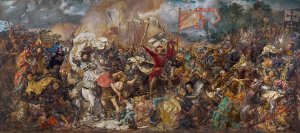 Battle of Grunwald by Jan Matejko Oil Painting
