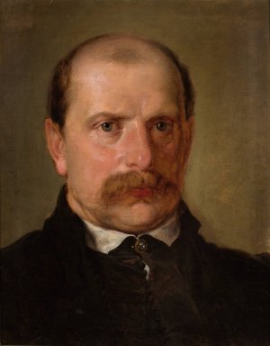 Portrait of Kazimierz Stankiewicz by Jan Matejko Oil Painting