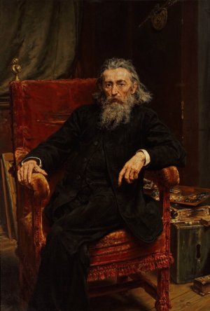 Self-portrait by Jan Matejko Oil Painting