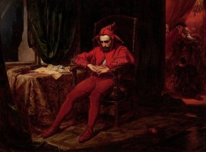 Stanczyk by Jan Matejko Oil Painting