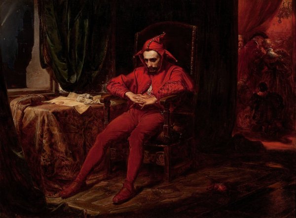 Stanczyk  by Jan Matejko - Hand-Painted Oil Painting Reproduction