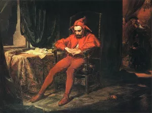 Stanczyk by Jan Matejko Oil Painting