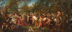 The Babin Republic by Jan Matejko Oil Painting
