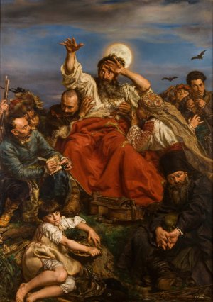 Wernyhora by Jan Matejko Oil Painting