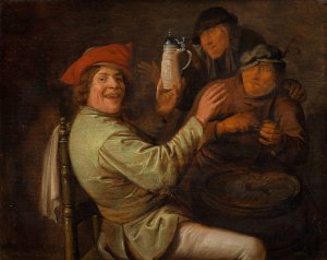 The Five Senses, Hearing by Jan Miense Molenaer Oil Painting