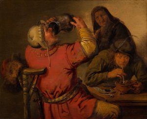 The Five Senses, Taste by Jan Miense Molenaer Oil Painting