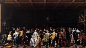 The Marriage of Willem van Loon and Margaretha Bas