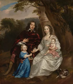 Govert van Slingelandt by Jan Mijtens Oil Painting
