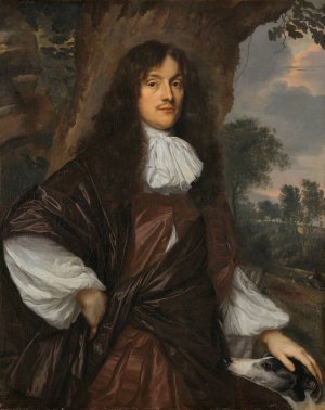 Portrait of Jacob de Witte, Lord of Haamstede by Jan Mijtens Oil Painting