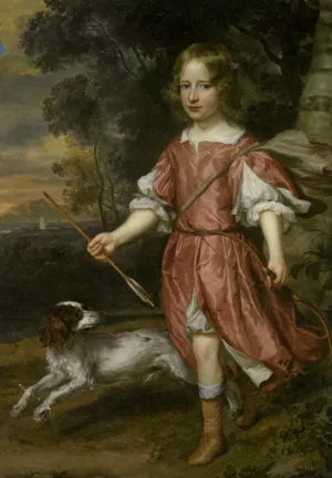 Portrait of Charles Lennox Duke of Richmond by Jan Mytens Oil Painting