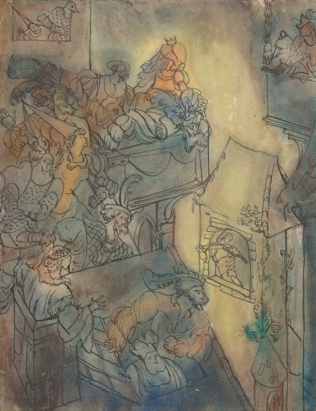 Main Product Photo of Dalibor Painting by Jan Novak