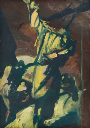 Sketch for a Composition by Jan Novak Oil Painting