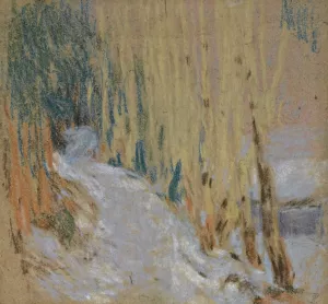 Grove by Jan Preisler Oil Painting