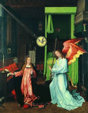 Annunciation by Jan Provoost Oil Painting