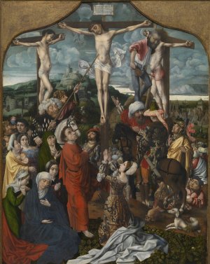 Calvary by Jan Provoost Oil Painting