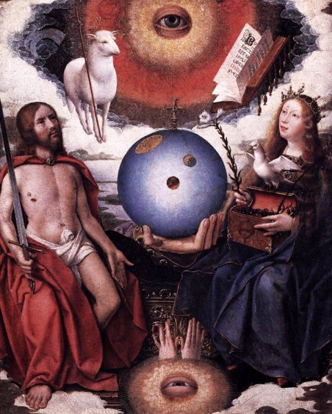 Main Product Photo of Christian Allegory Painting by Jan Provost