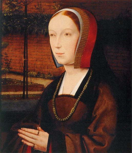Portrait of a Female Donor by Jan Provost - Hand-Painted Oil Painting Reproduction