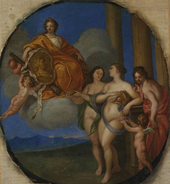 Allegory of John III Sobieski  by Jan Reyzner - Hand-Painted Oil Painting Reproduction