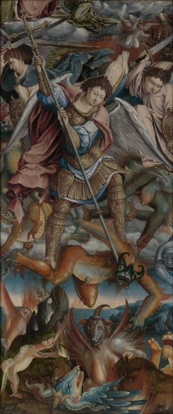 Fall of the Rebel Angels by Jan Rombouts Oil Painting