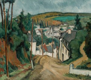 Landscape from Lannion by Jan Rubczak Oil Painting