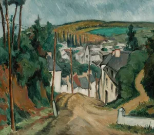 Landscape from Lannion Oil painting by Jan Rubczak