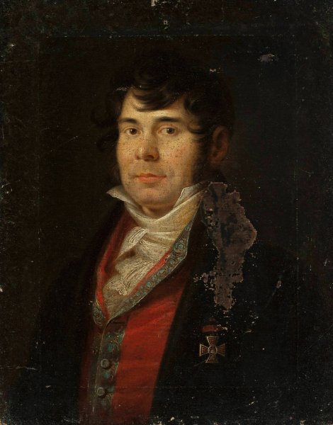 Male portrait by Jan Rustem - Hand-Painted Oil Painting Reproduction
