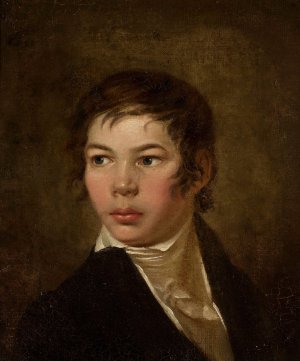 Portrait of Edward Jan ROmer by Jan Rustem Oil Painting