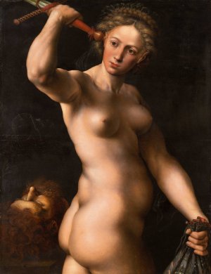 Judith by Jan Sanders Van Hemessen Oil Painting