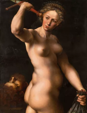 Judith by Jan Sanders Van Hemessen Oil Painting