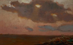 After Sunset by Jan Stanislawski Oil Painting