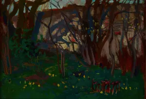 Botanical Garden Oil painting by Jan Stanislawski