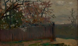 Early Spring at Ville d`Avray by Jan Stanislawski Oil Painting