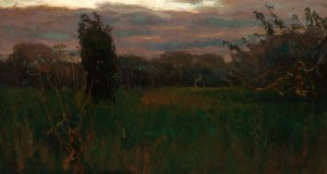 Evening by Jan Stanislawski Oil Painting