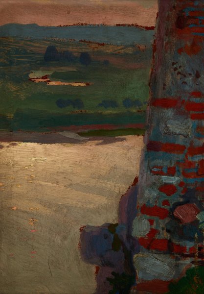 Evening on the Vistula River  by Jan Stanislawski - Hand-Painted Oil Painting Reproduction