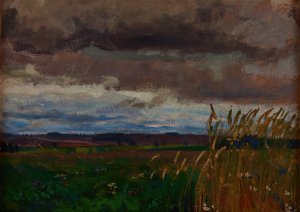 Grain by Jan Stanislawski Oil Painting