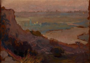 Kyiv by Jan Stanislawski Oil Painting