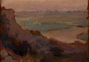 Kyiv by Jan Stanislawski Oil Painting