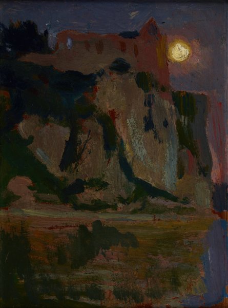 Moon  by Jan Stanislawski - Hand-Painted Oil Painting Reproduction
