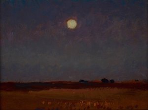 Moonlit Night by Jan Stanislawski Oil Painting